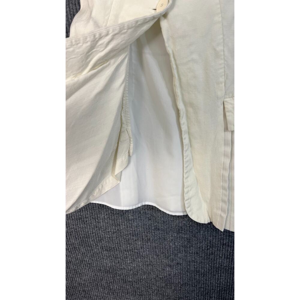 Sandro Carine Sleeveless Mini Dress Womens 34 Cream V Neck Classic Luxury - Picture 4 of 16